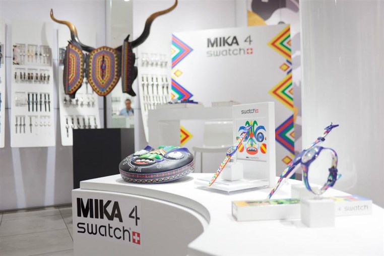 Mika Swatch Signing